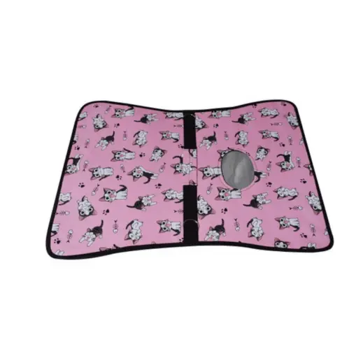 Cat Carrier Bag Medium Pink Flat